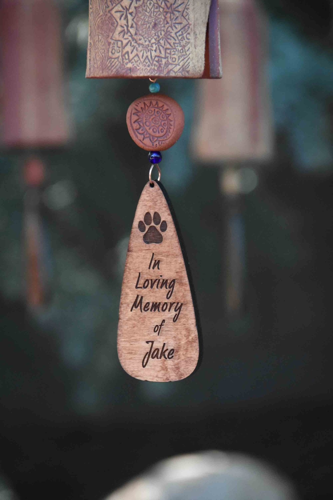 Personalized Handmade Pet Memorial - EarthWind Bells