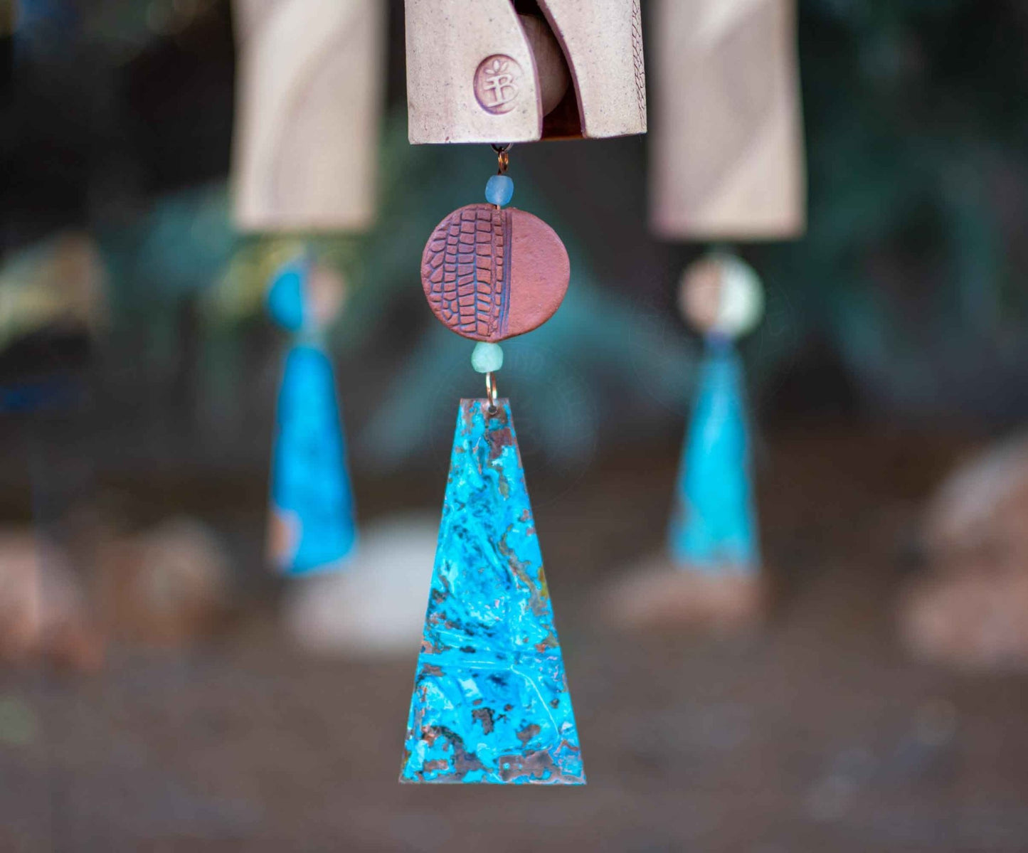 Beautiful Rustic Dragonfly Wind Chime - EarthWind Bells