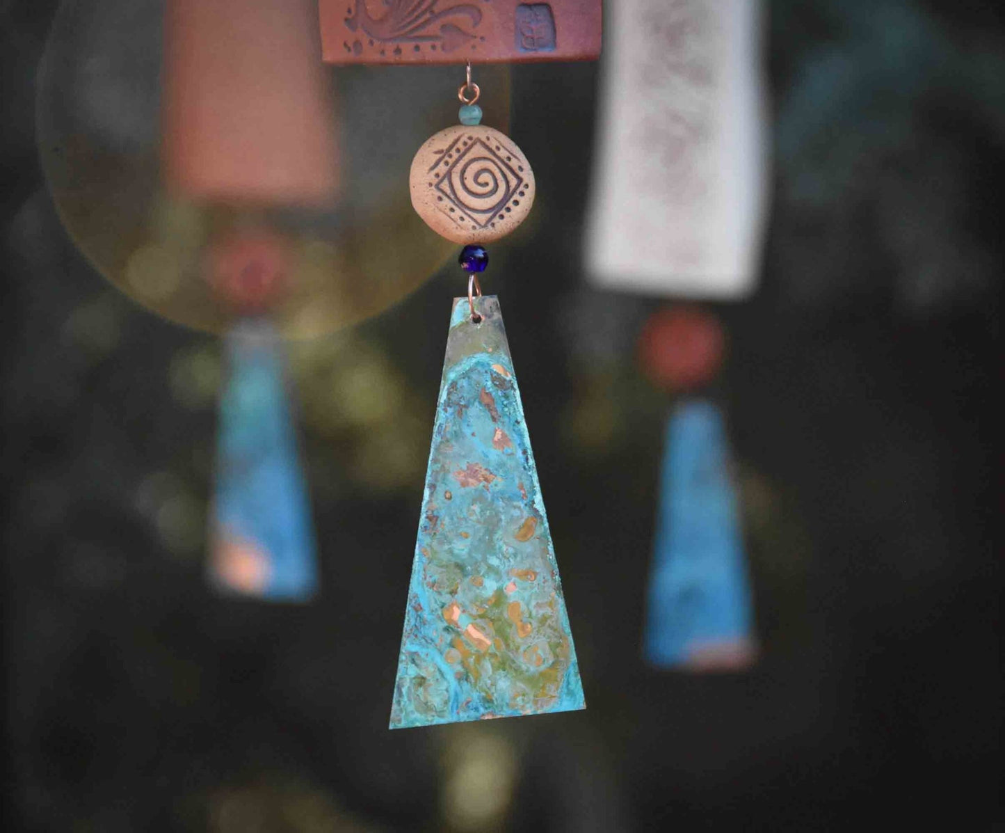 Handmade Ceramic Wind Chime - EarthWind Bells