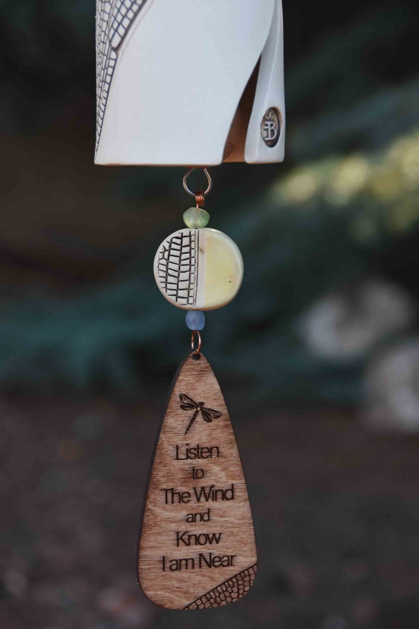 Personalized Bereavement Dragonfly Wind Chimes with Free Card & Gift Wrapping - EarthWind Bells