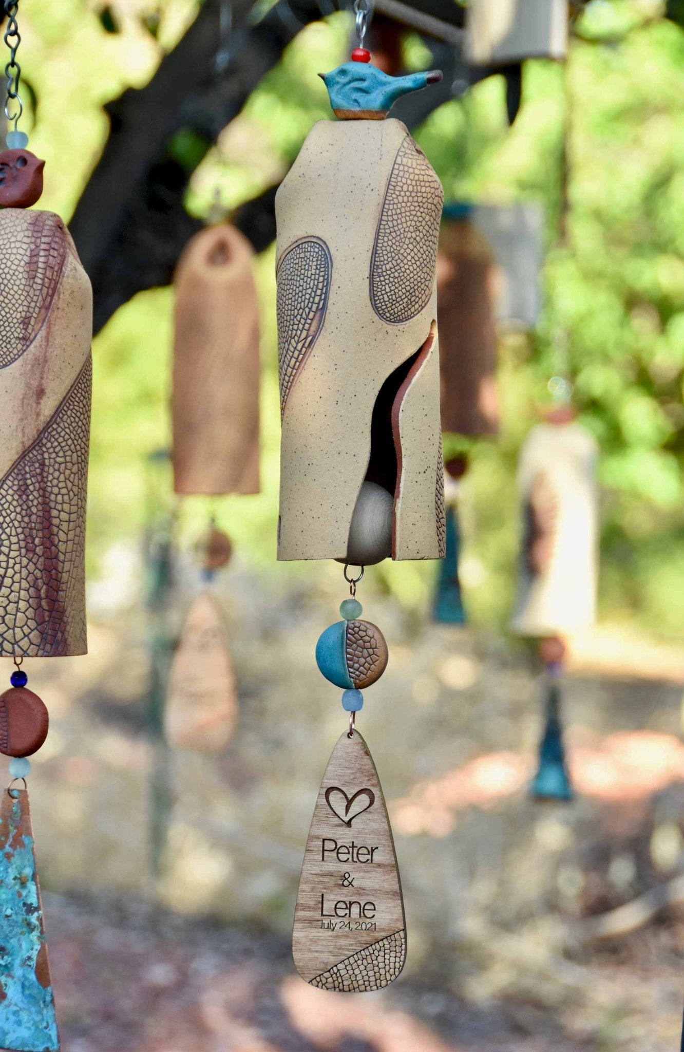 Personalized Dragonfly Wind Bell - EarthWind Bells