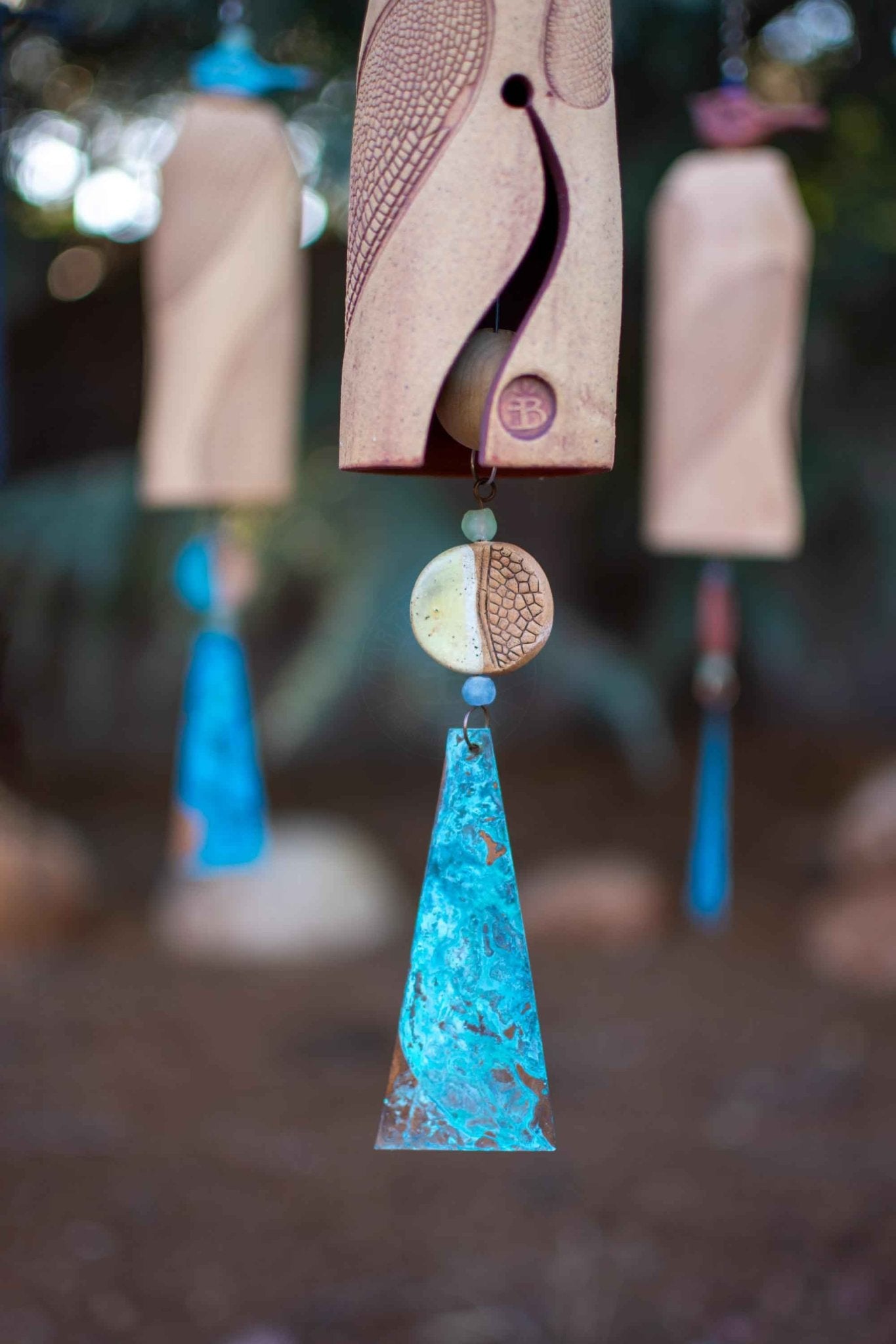 Dragonfly Wind Chime for Outdoors - EarthWind Bells