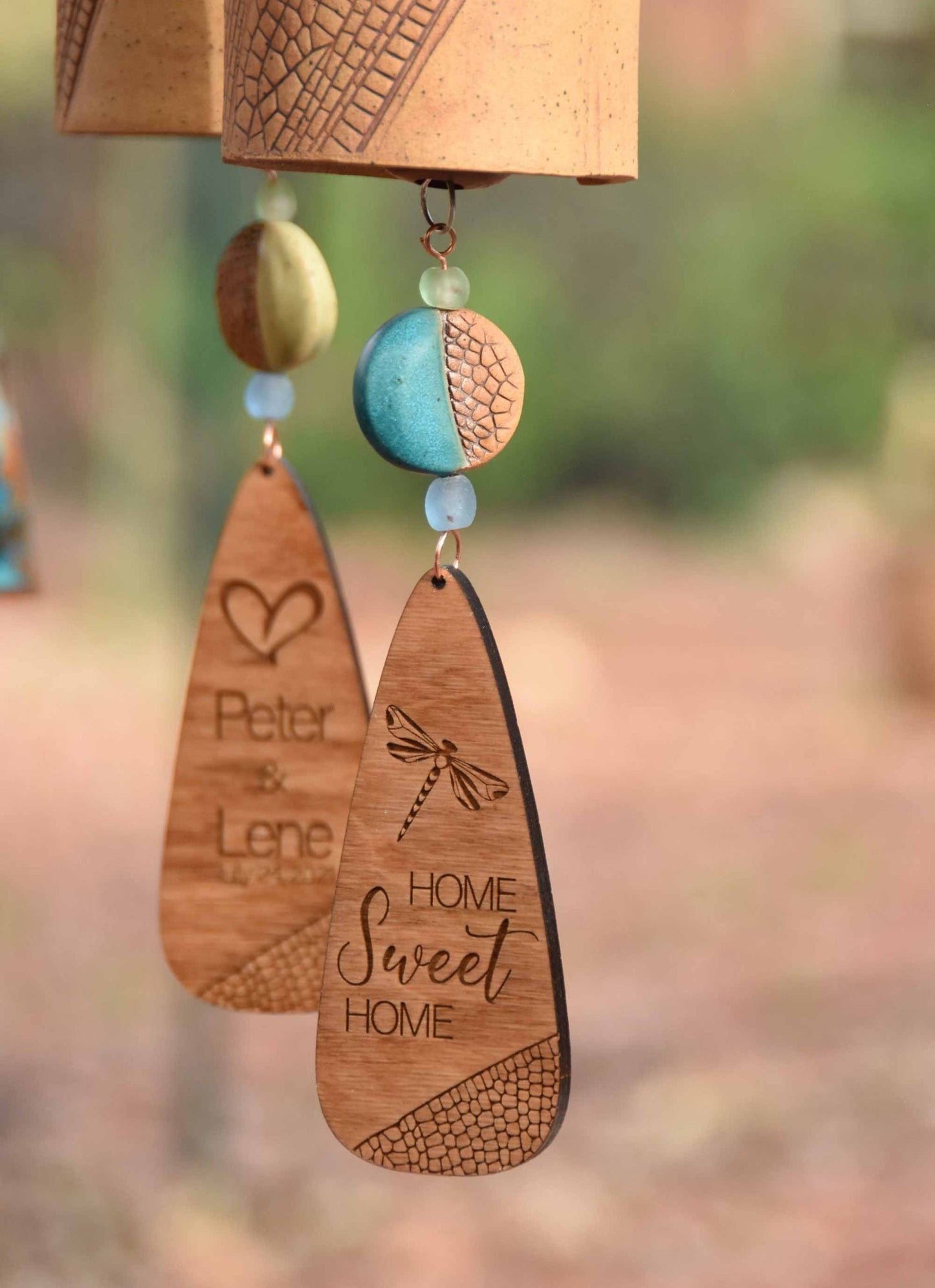 Personalized Dragonfly Wind Bell - EarthWind Bells