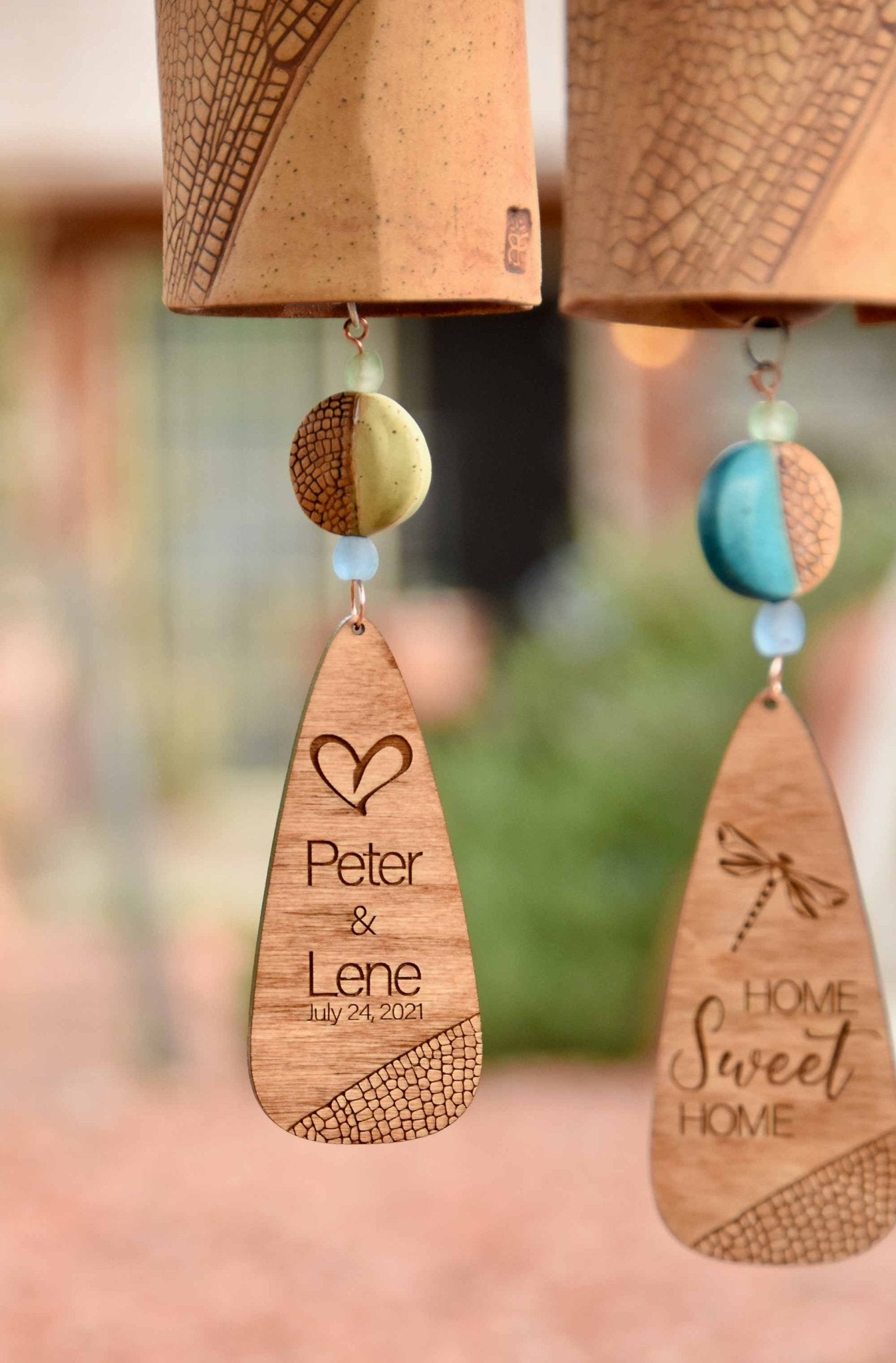 Personalized Dragonfly Wind Bell - EarthWind Bells