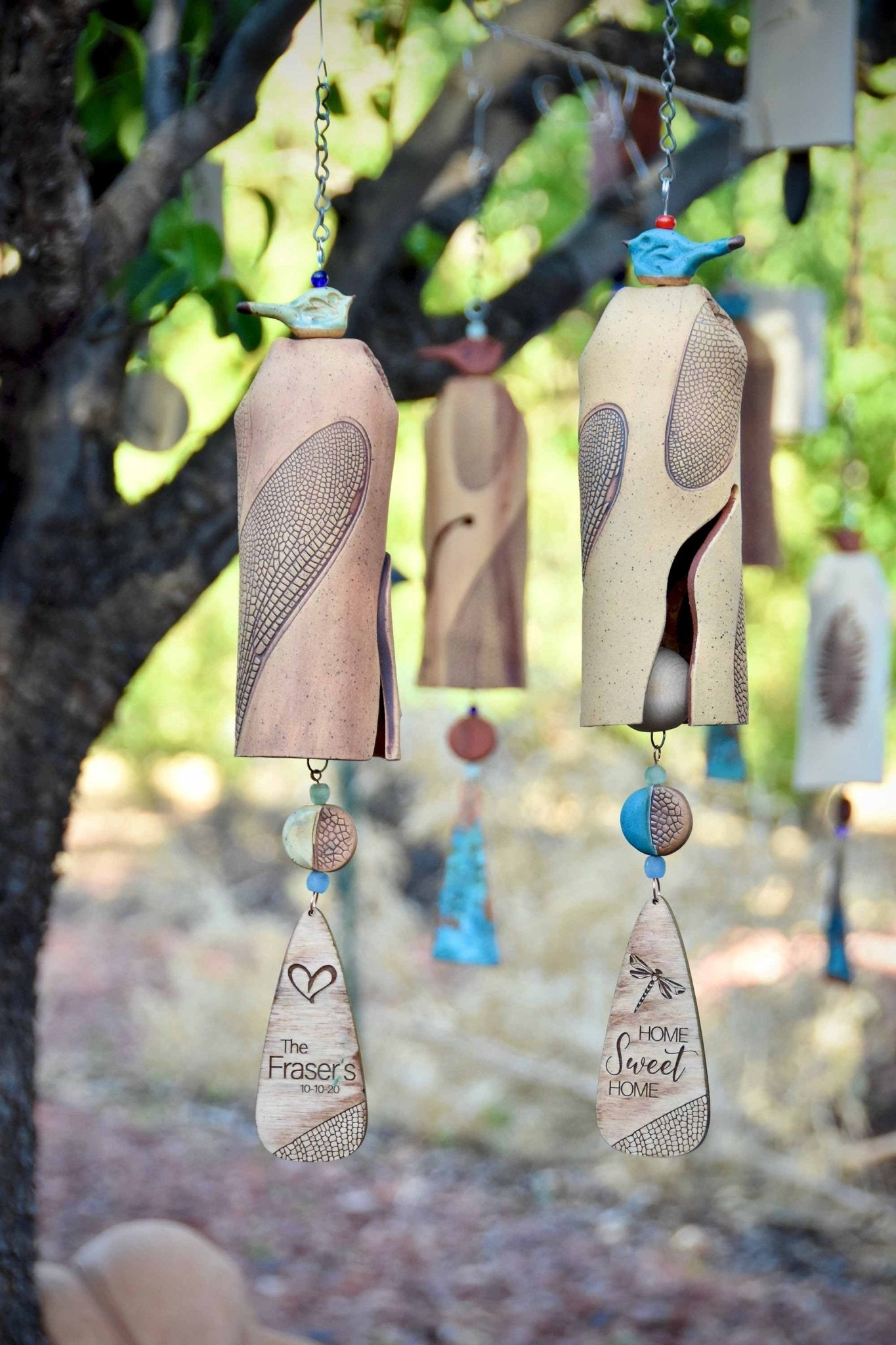 Personalized Dragonfly Wind Bell - EarthWind Bells